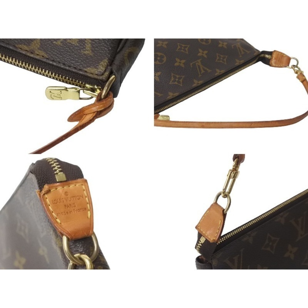 Louis Vuitton Pochette Monogram Accessoires Pouch Brown Accessory - Picture 6 of 9